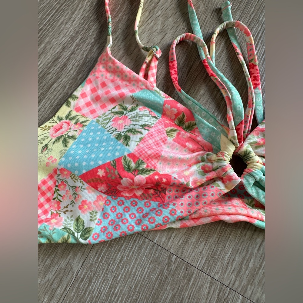 Oneone Patchwork Bikini Set - image 2